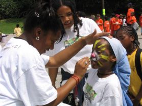 face painting